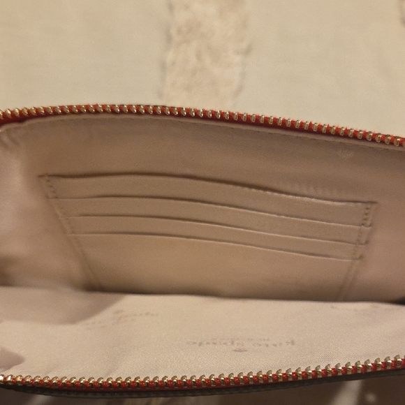 NWT Kate Spade Red Wristlet